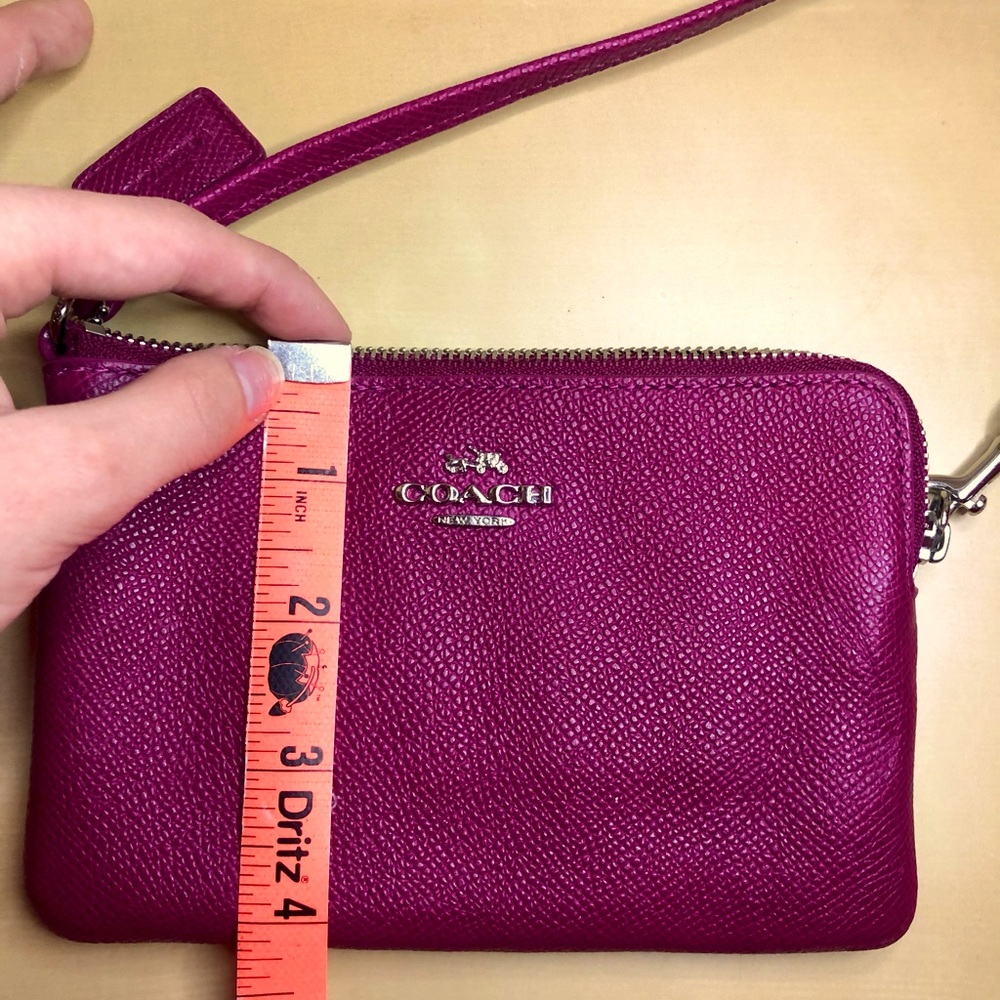 COACH Small Leather Wristlet